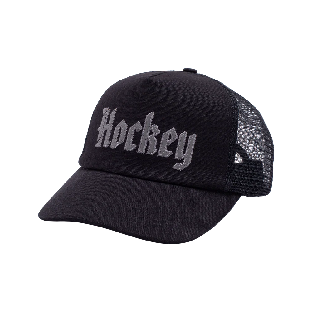 Hockey Stone Trucker Hat - Black