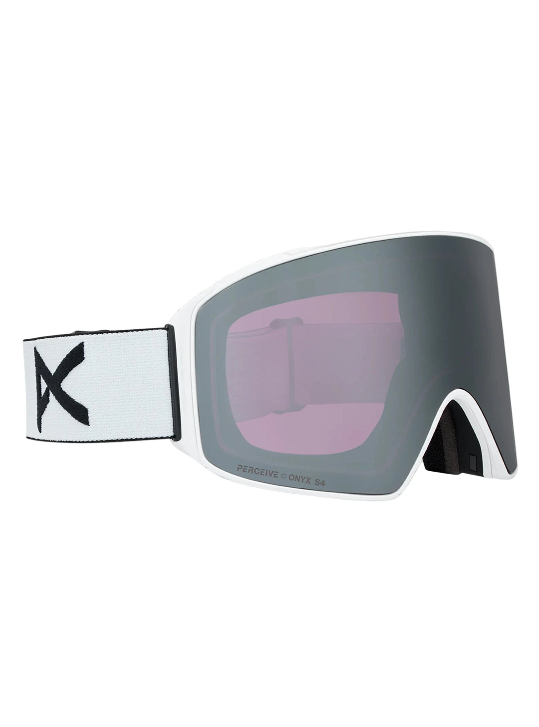 2026 Anon M4 Goggles - Cylindrical White / Prcv Sun