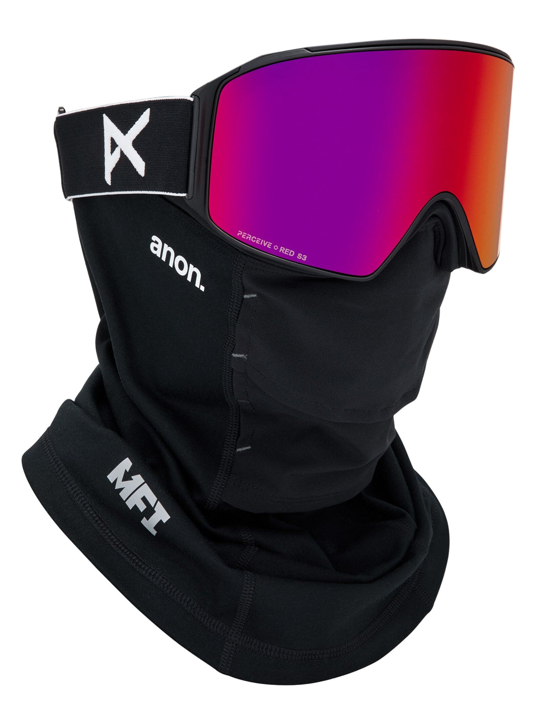 2026 Anon M4 Goggles - Cylindrical Black / Prcv Sun