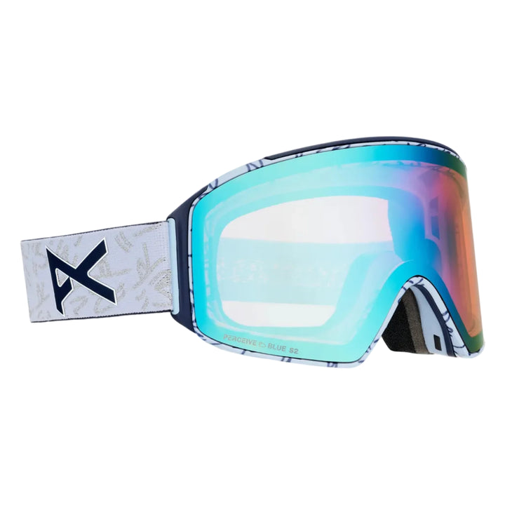 2027 Anon x Lucas Beaufort M4 Goggles - LB Midnight Gus / Blue