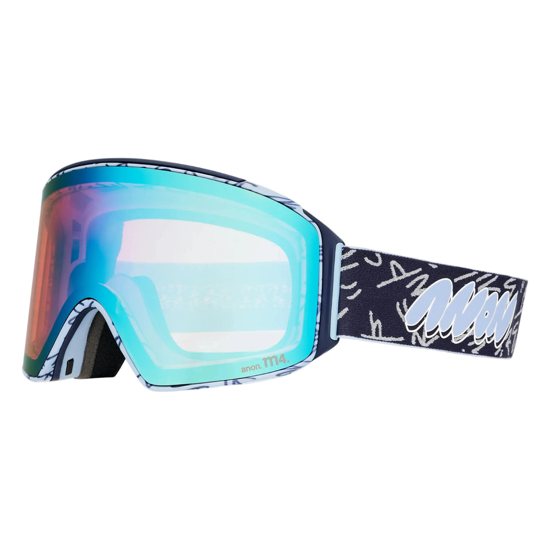 2027 Anon x Lucas Beaufort M4 Goggles - LB Midnight Gus / Blue