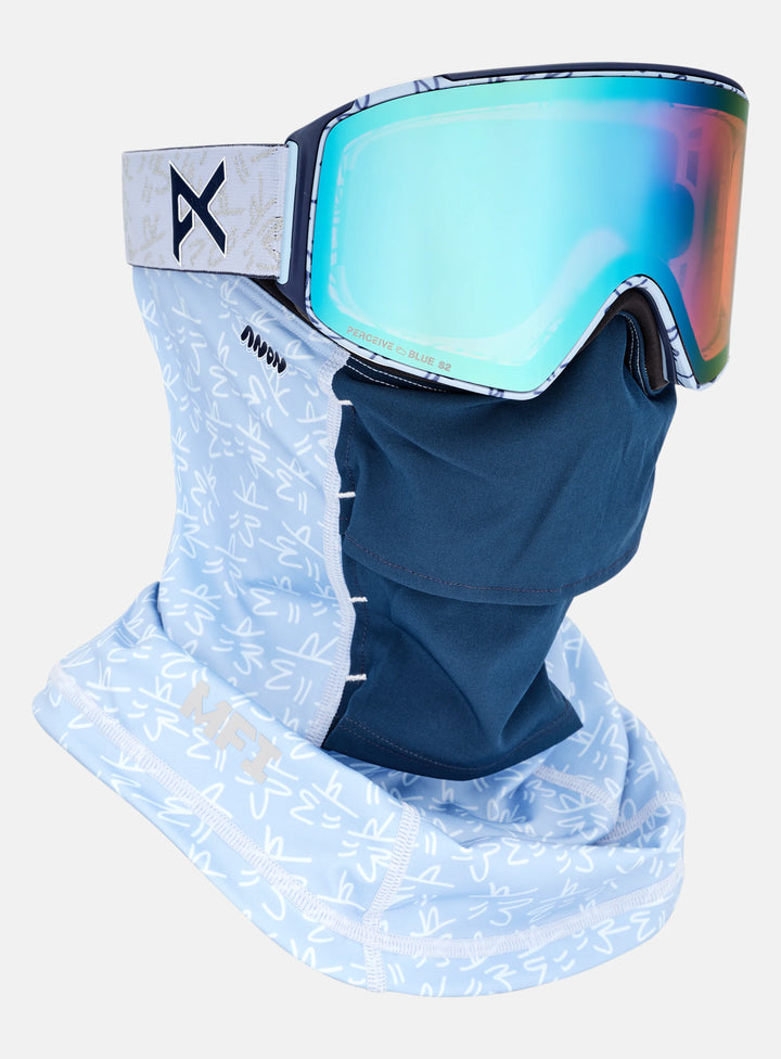 2027 Anon x Lucas Beaufort M4 Goggles - LB Midnight Gus / Blue