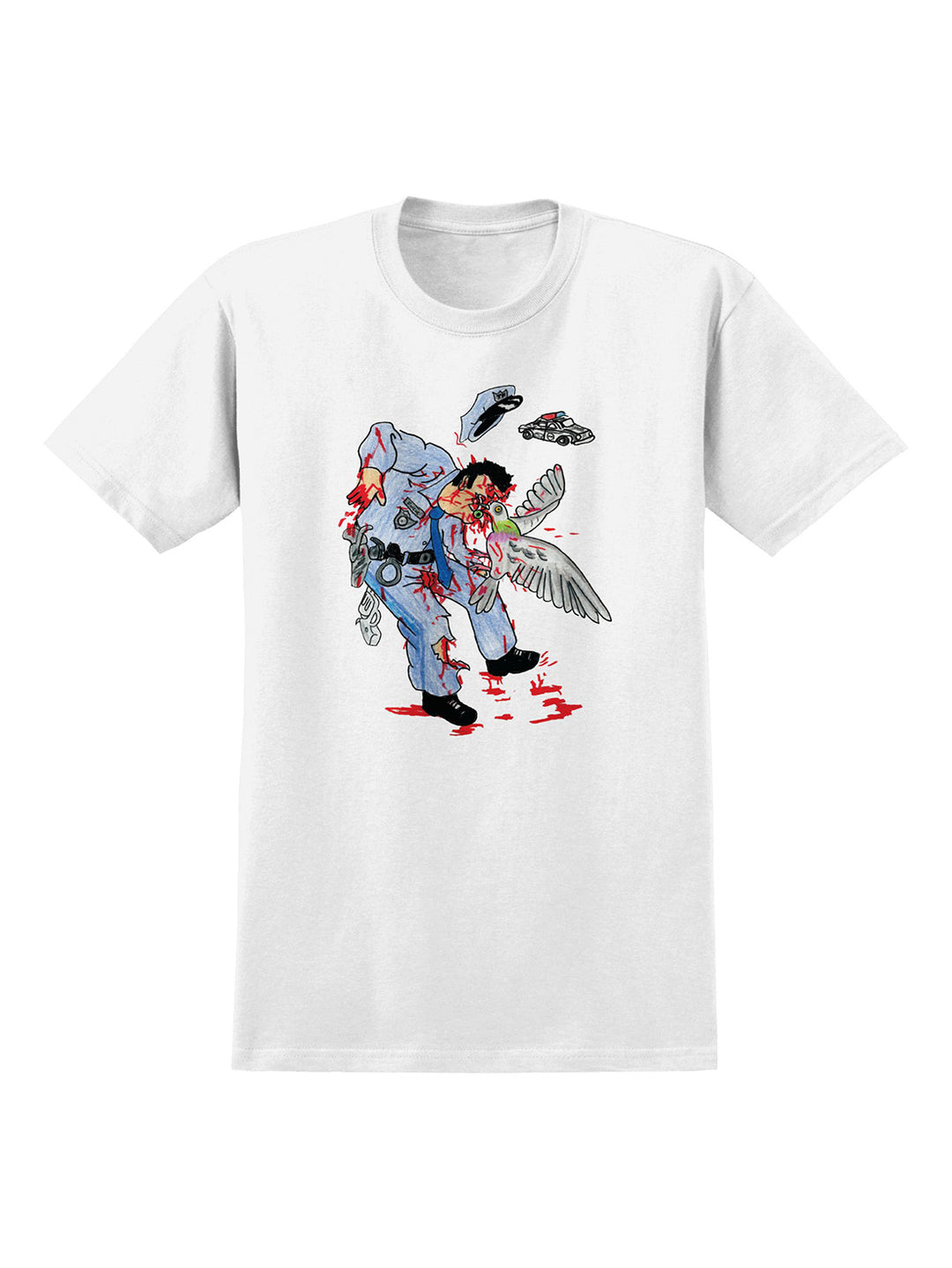 Anti Hero Pigeon Attack Tee - White