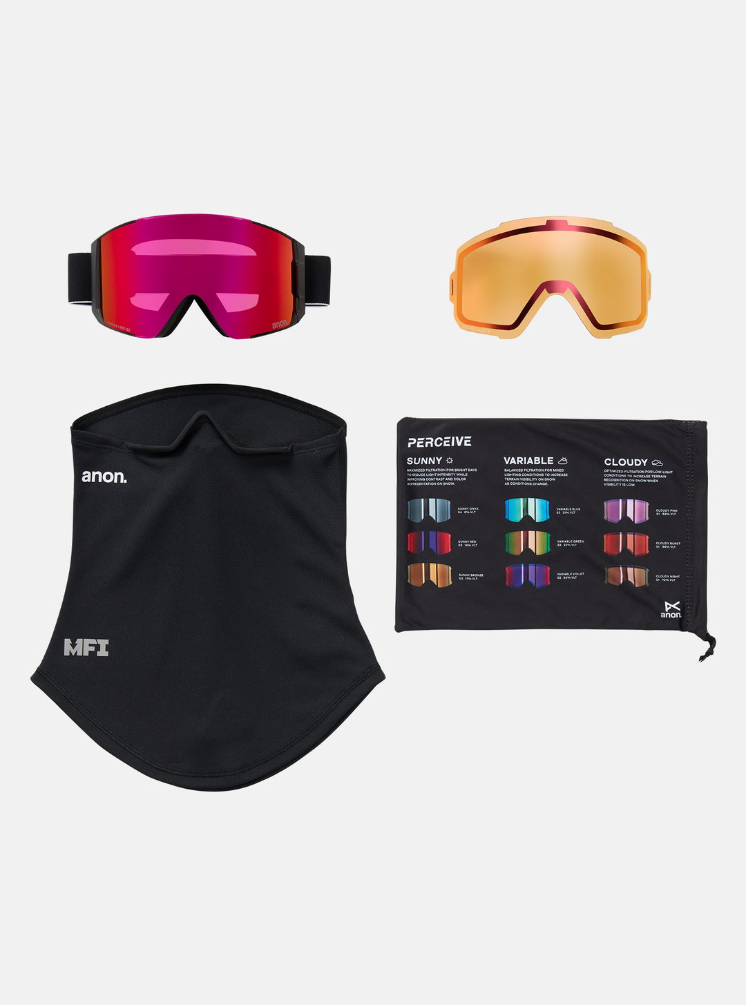 2026 Anon Sync Goggles - Black / Noir