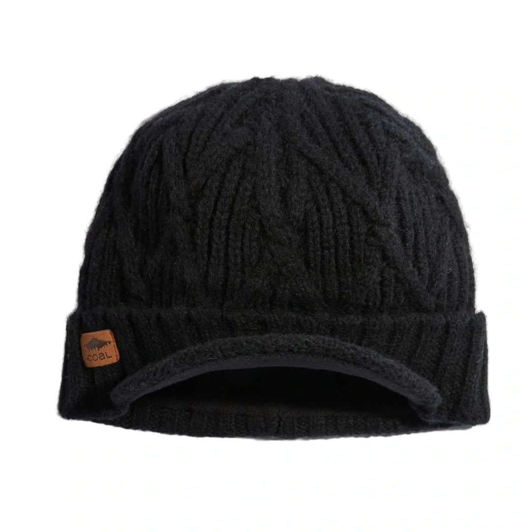 Coal Yukon Brim Beanie - Black
