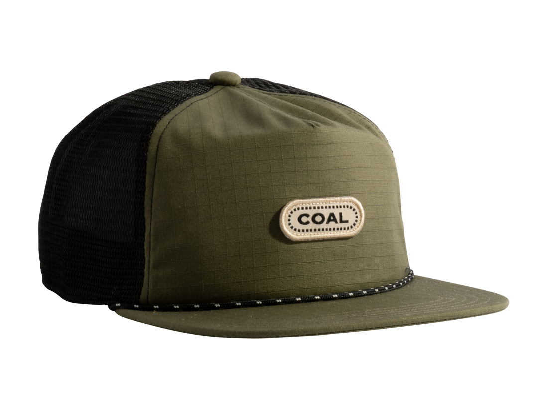 Coal Atlas Mesh Cap - Black Sage / Bone