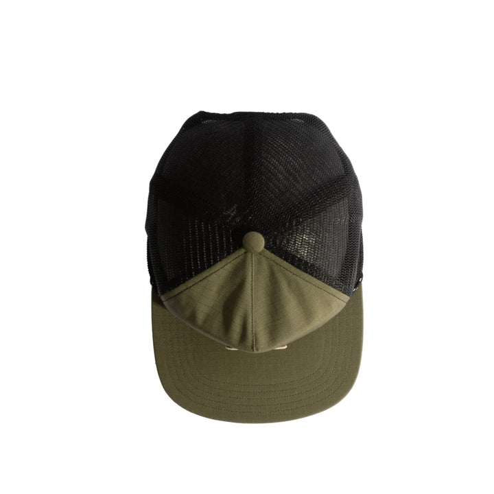 Coal Atlas Mesh Cap - Black Sage / Bone