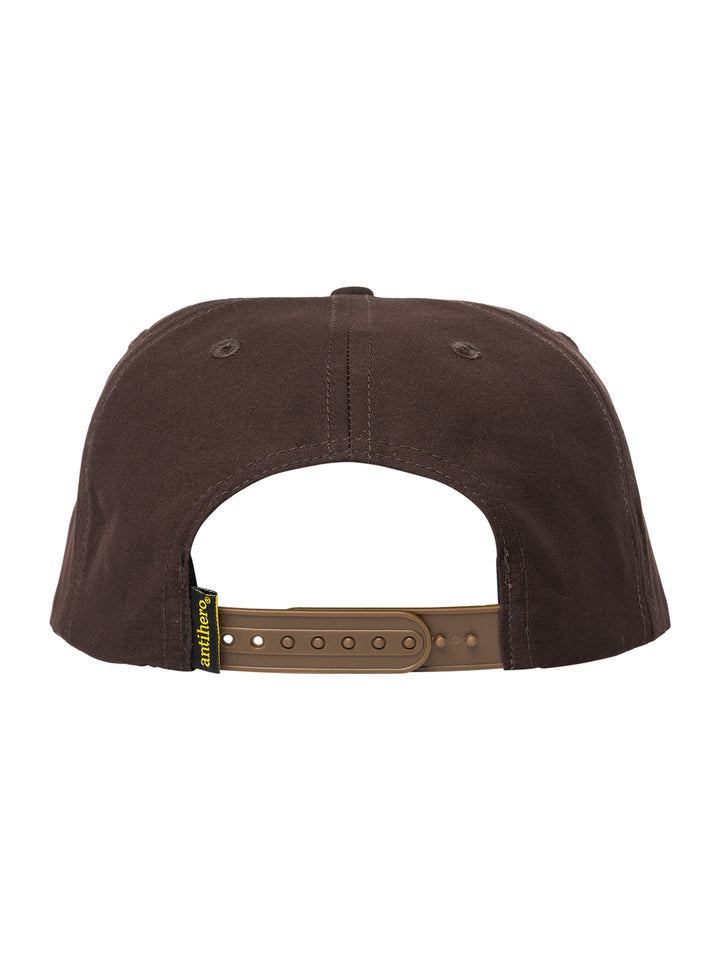 Anti-Hero Adjustable Lil Pigeon Snapback - Dark Brown
