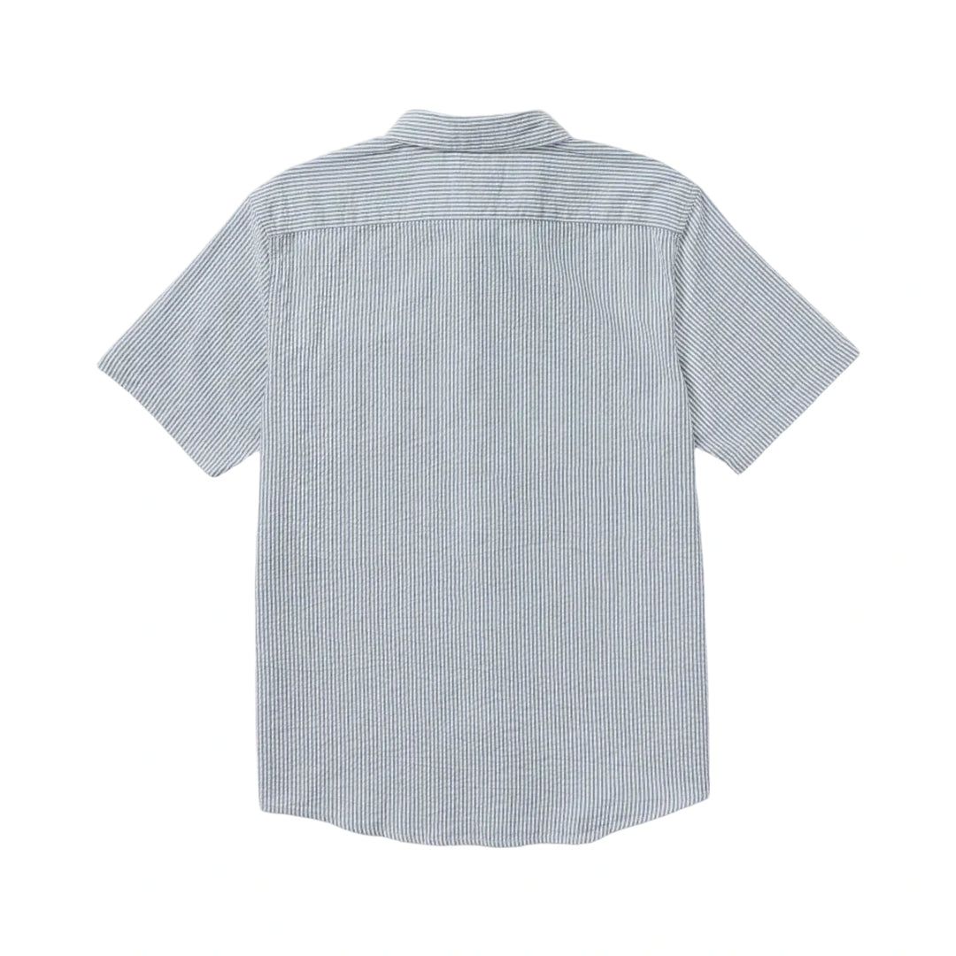 RVCA That'll Do Seersucker SS Shirt - Vintage Navy