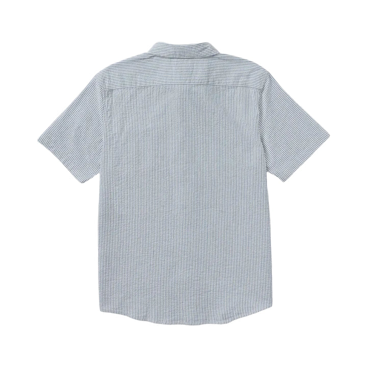 RVCA That'll Do Seersucker SS Shirt - Vintage Navy