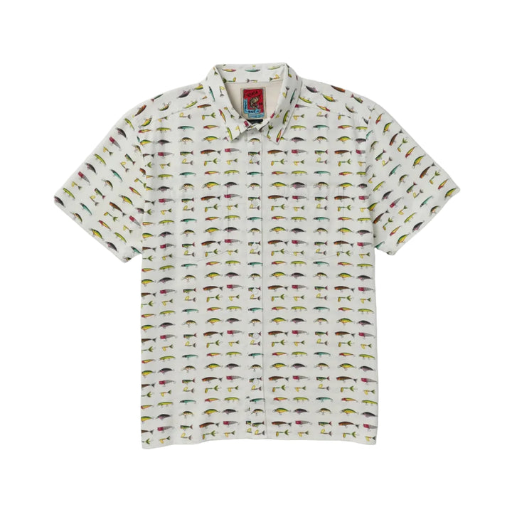 RVCA Tackle Shop SS Shirt - Wheat