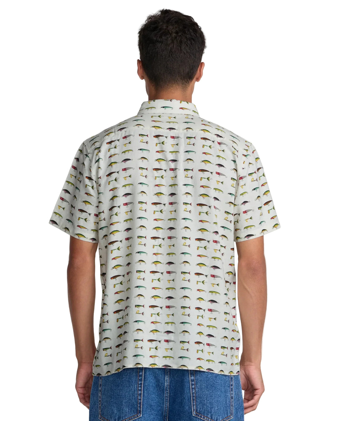 RVCA Tackle Shop SS Shirt - Wheat