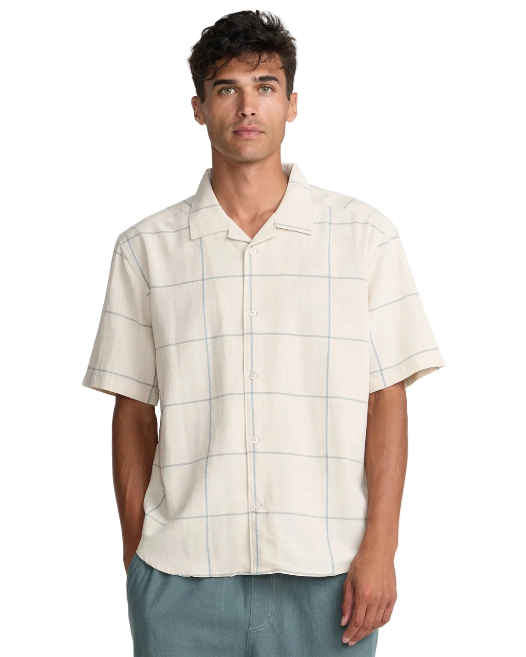 RVCA Vacancy Plaid SS - Ceramic