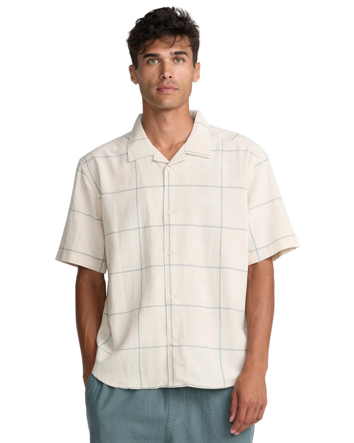 RVCA Vacancy Plaid SS - Ceramic
