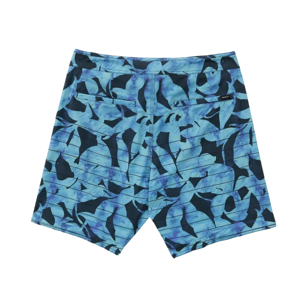 RVCA Steady Stripe Trunk - Vintage Blue