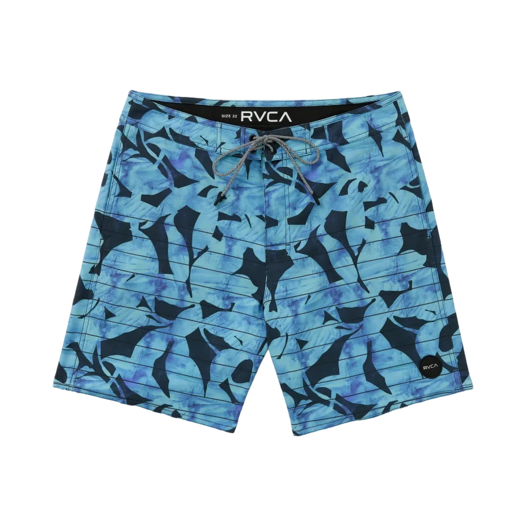 RVCA Steady Stripe Trunk - Vintage Blue