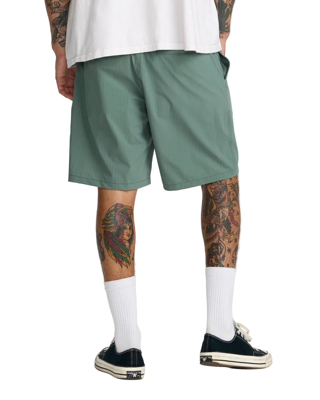 RVCA Vacancy Ghost Stripe 19" - Jade