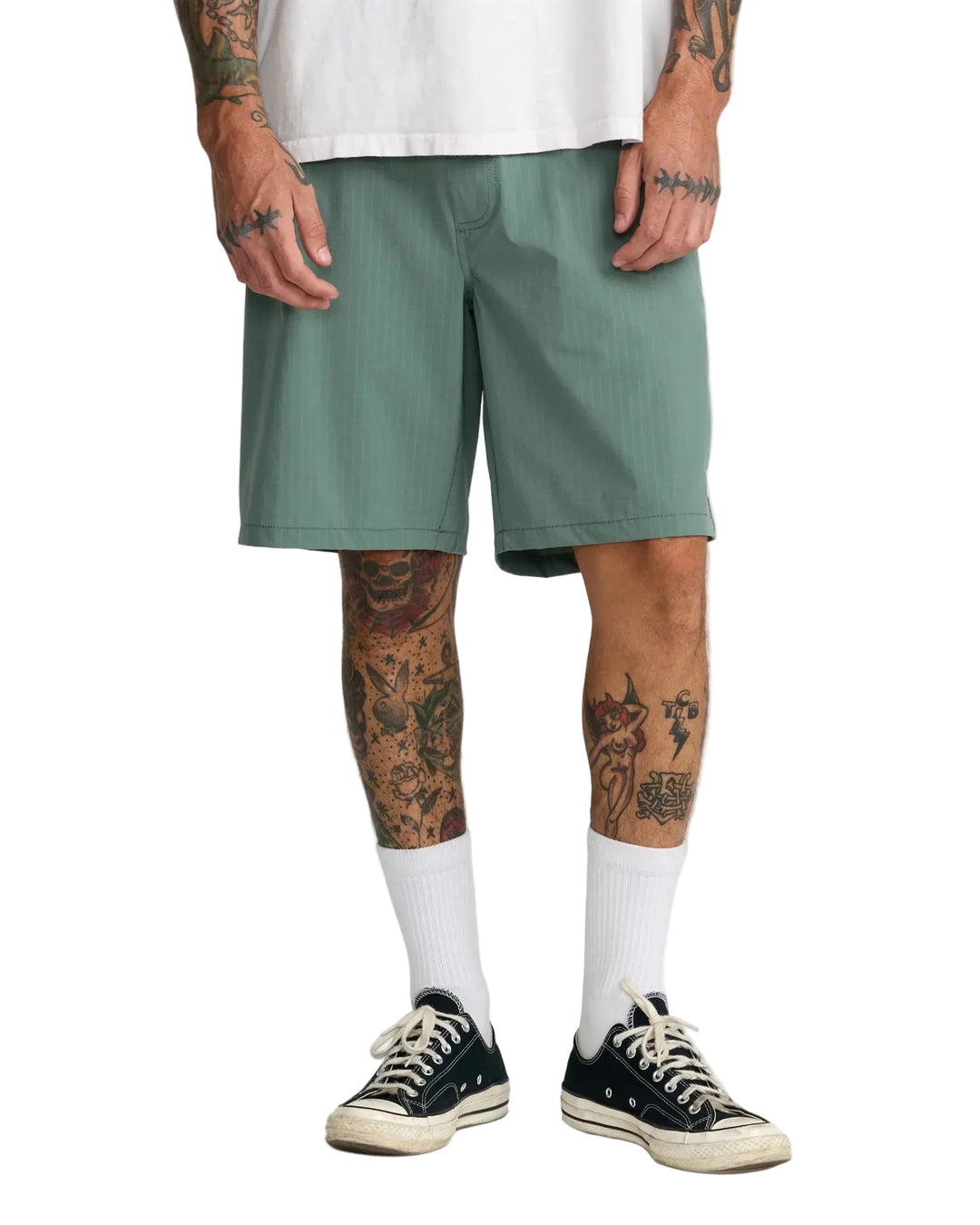 RVCA Vacancy Ghost Stripe 19" - Jade