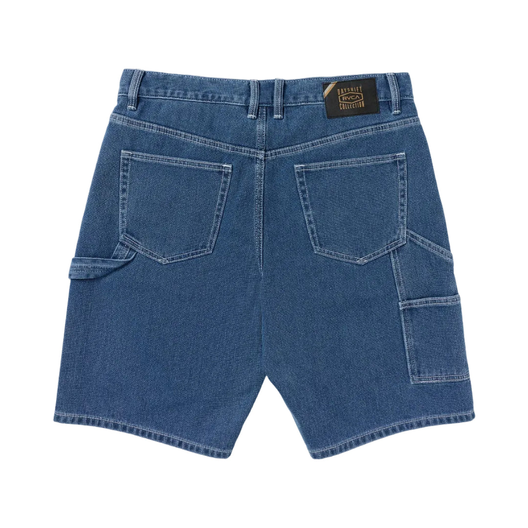 RVCA Dayshift Denim Shorts - Blue Collar