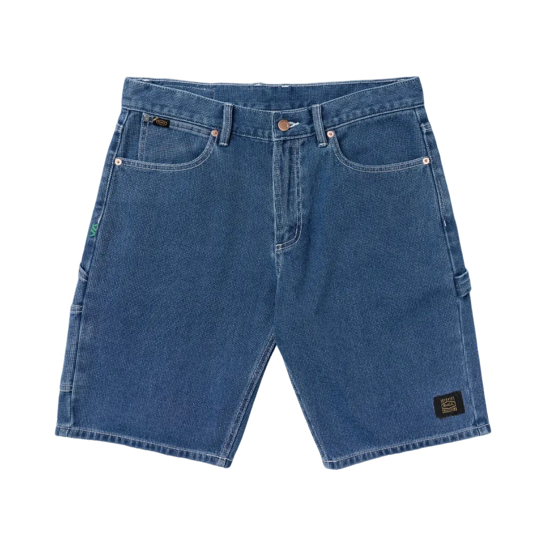 RVCA Dayshift Denim Shorts - Blue Collar