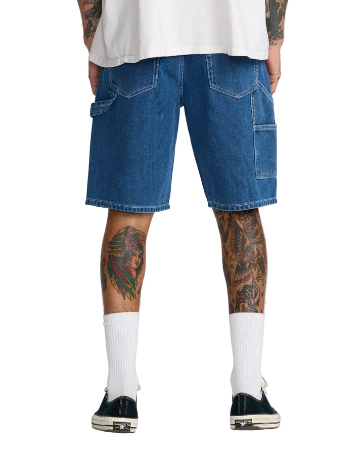 RVCA Dayshift Denim Shorts - Blue Collar