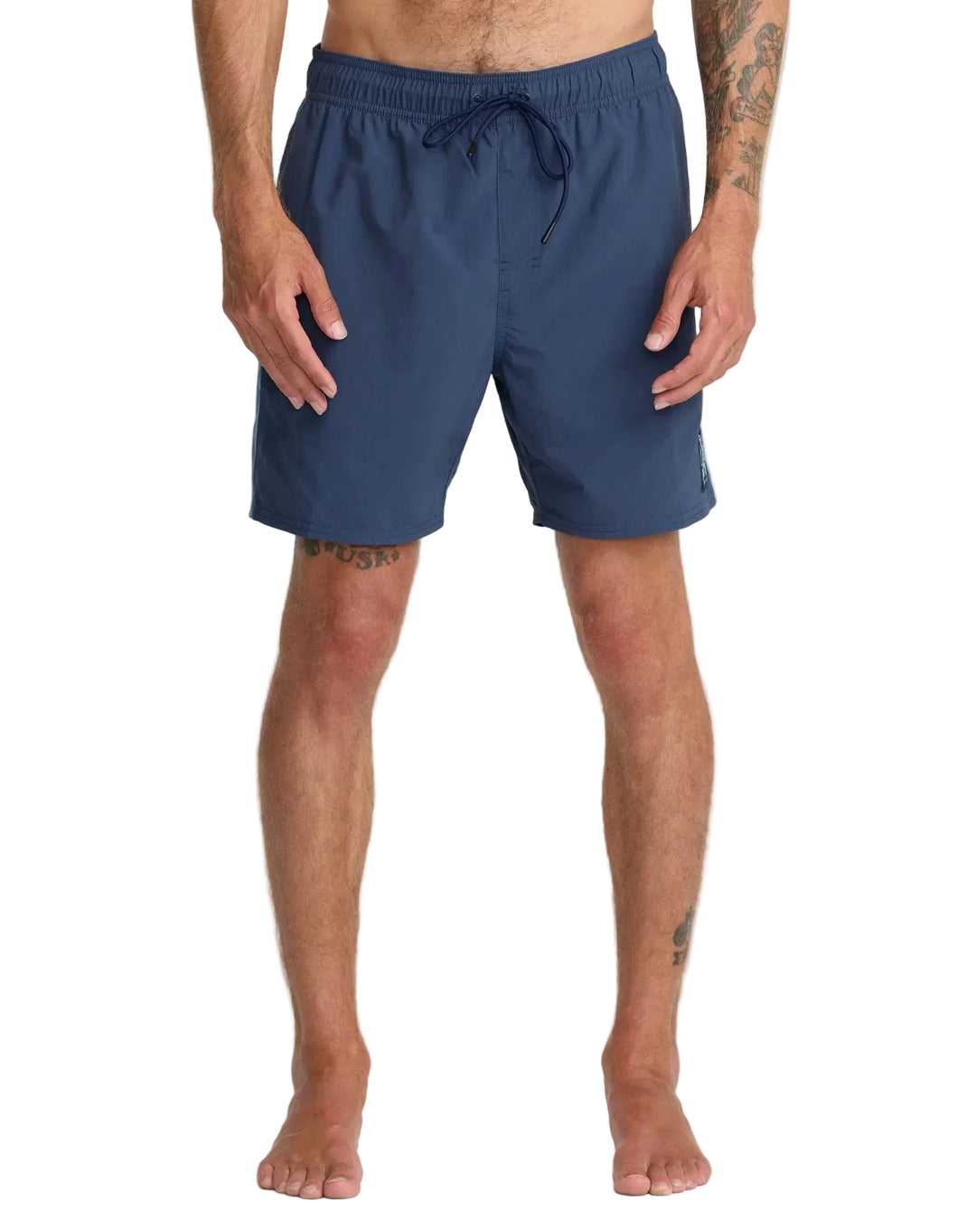 RVCA Crest Elastic 17" Short - Moody Blue