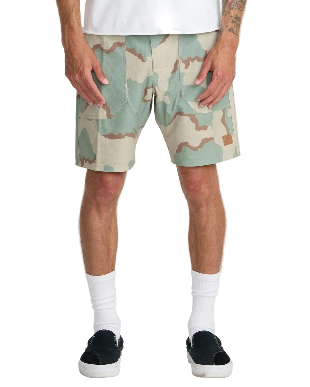 RVCA Brophy Hybrid 18" Short - Khaki Camo