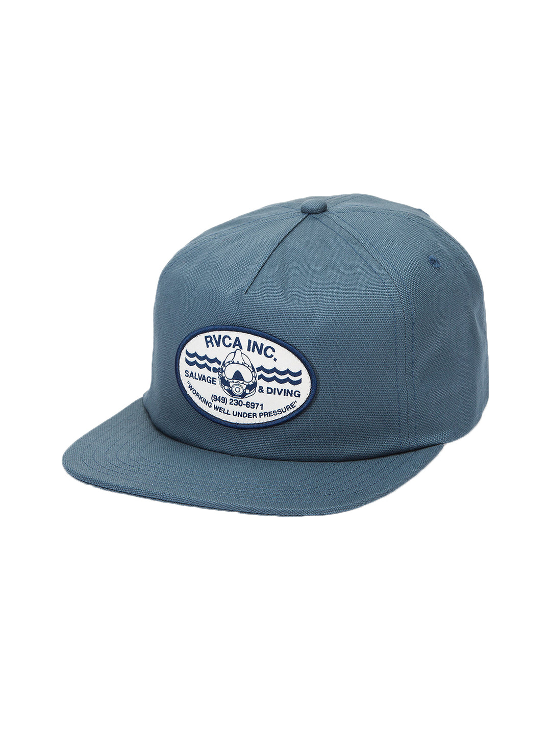 RVCA Salvage Snapback - Navy