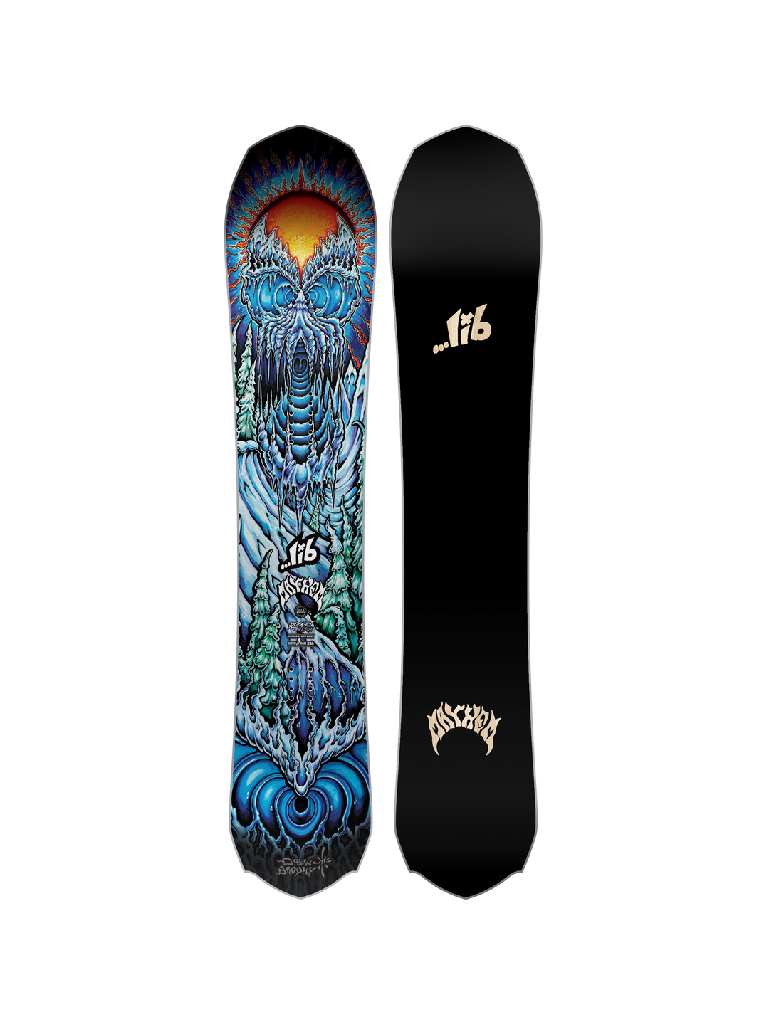 2025 Lib Tech Men's Mayhem Rocket Snowboard - 157.5cm