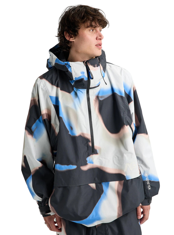 2026 Burton AG Flyrail Gore-Tex 2L Jacket - Large Acidic Watercolor