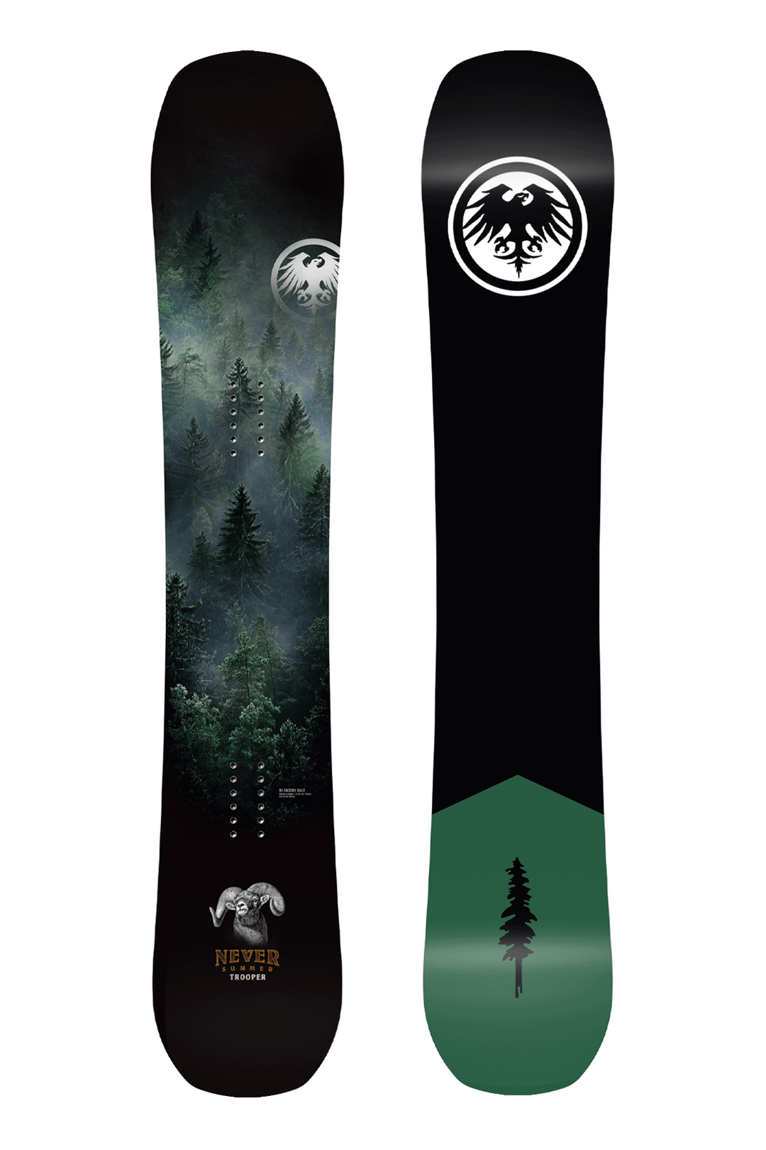 2027 Never Summer Men's Trooper X - 158cm Wide