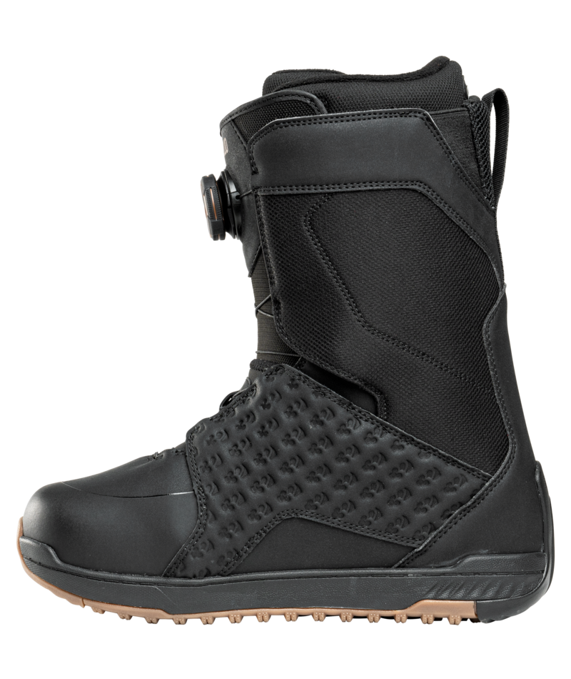 2027 32 Lashed Double BOA Boot - Black / Black / Gum