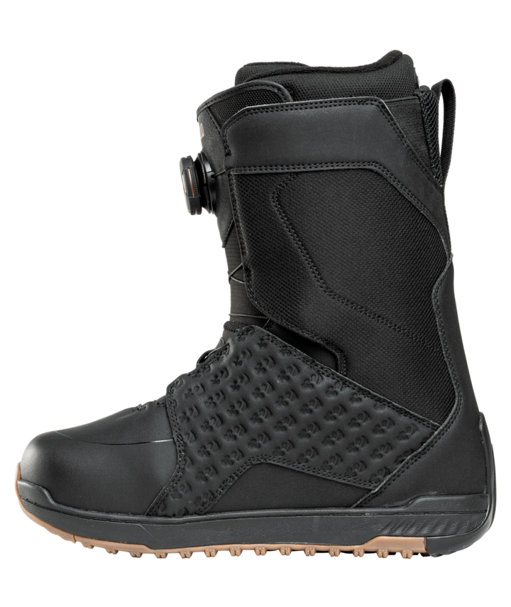 2027 32 Lashed Double BOA Boot - Black / Black / Gum