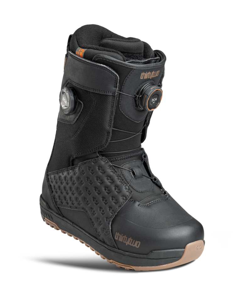 2027 32 Lashed Double BOA Boot - Black / Black / Gum