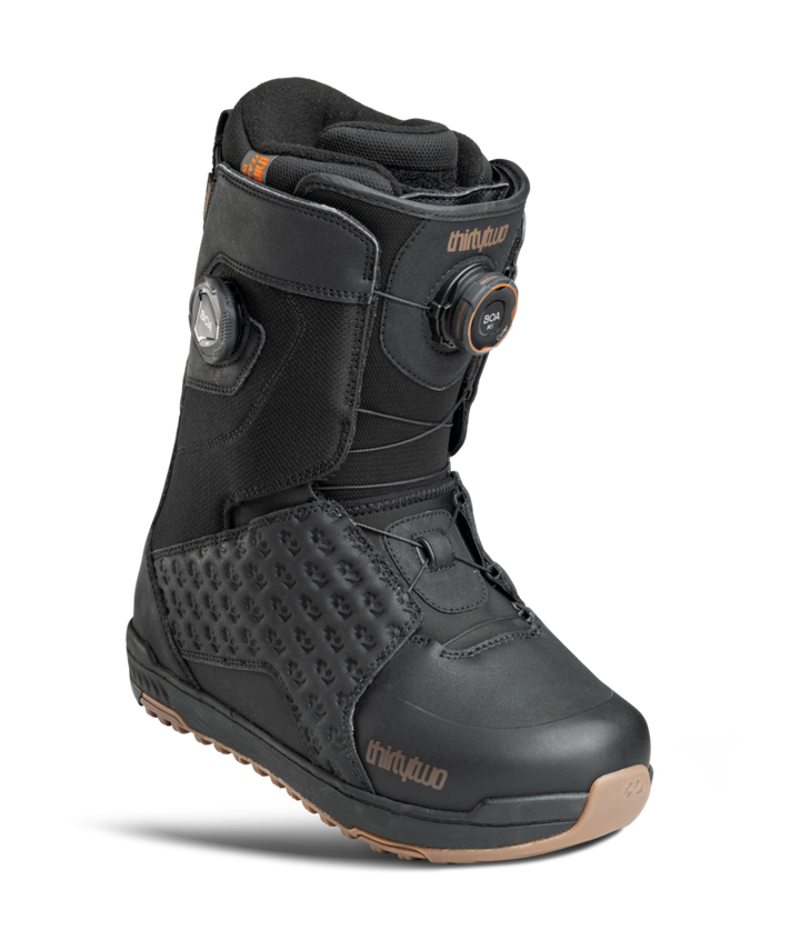 2027 32 Lashed Double BOA Boot - Black / Black / Gum