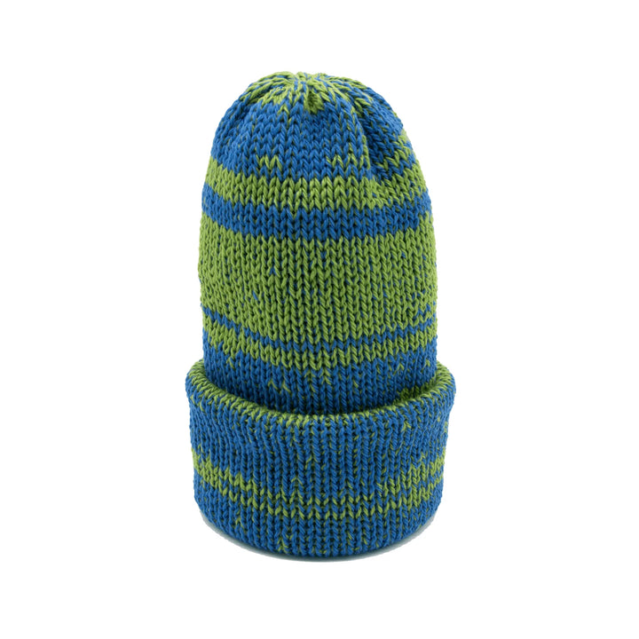 Chimney Ltd OG Fold Beanie - Mixtape Multi Royal / Lime