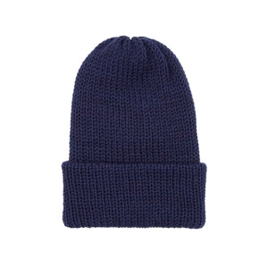 Chimney Ltd OG Fold Beanie - Midnight Blue