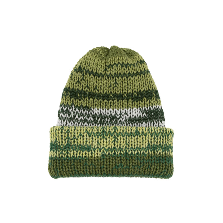 Chimney Ltd Short Stack Beanie - Mixtape Multi Avocado