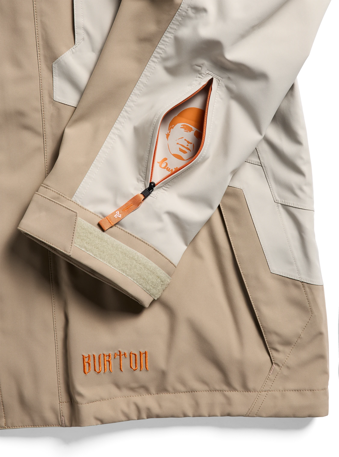2027 Burton 50/50 Ronin 2000's Jacket - Nomadic Gray / Chinchilla Grey