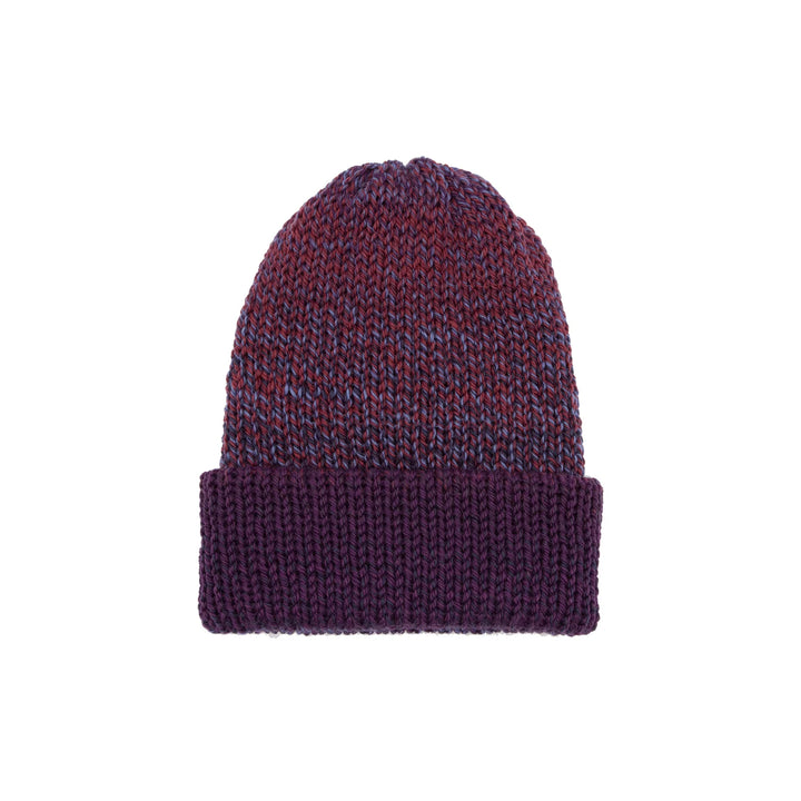 Chimney Ltd Short Stack Beanie - Mixed Berry Fade