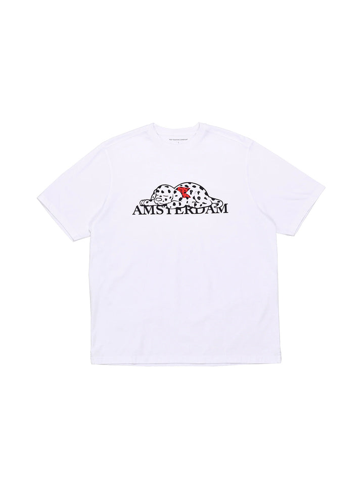 Pop Pup Amsterdam Tee - White