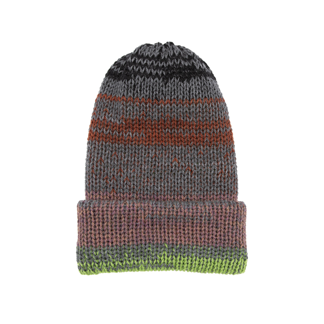 Chimney Ltd OG Fold Beanie - Mixtape Multi Grey / Blk / Brick