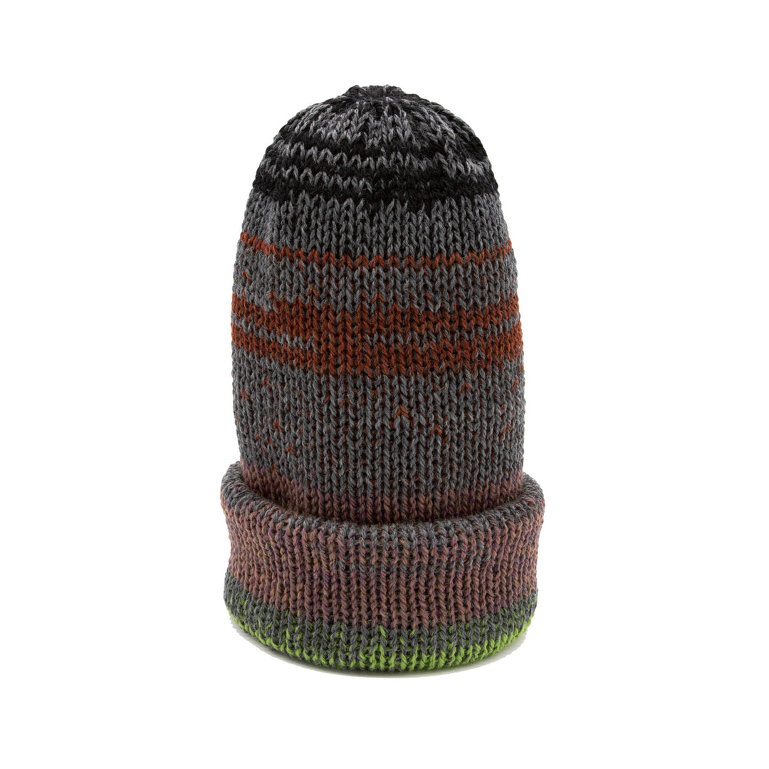 Chimney Ltd OG Fold Beanie - Mixtape Multi Grey / Blk / Brick