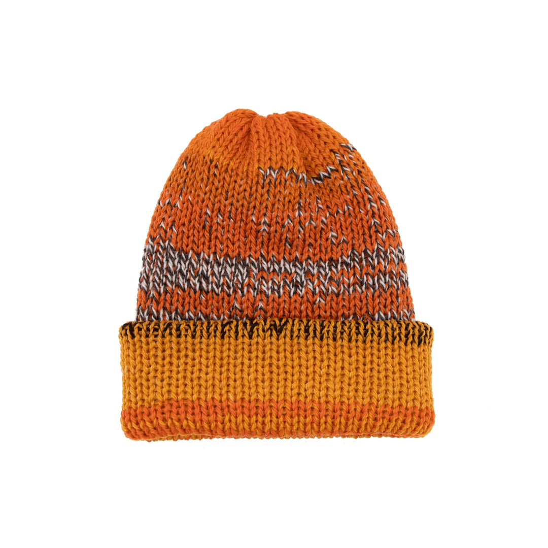 Chimney Ltd Short Stack Beanie - Mixtape Multi Pumpkin