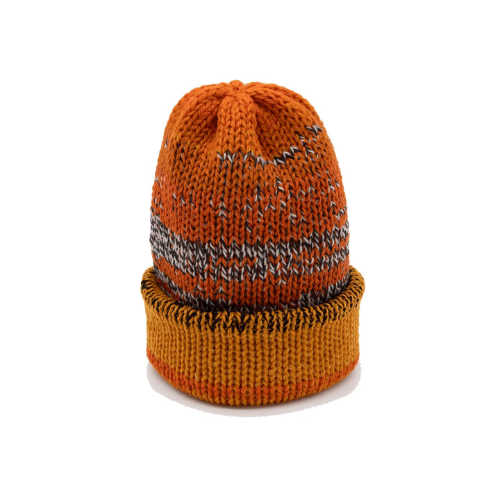 Chimney Ltd Short Stack Beanie - Mixtape Multi Pumpkin