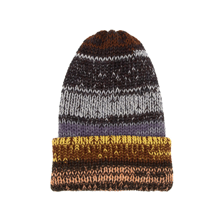 Chimney Ltd OG Fold Beanie - Mixtape Multi Brick / Blk / Wht / Ylw
