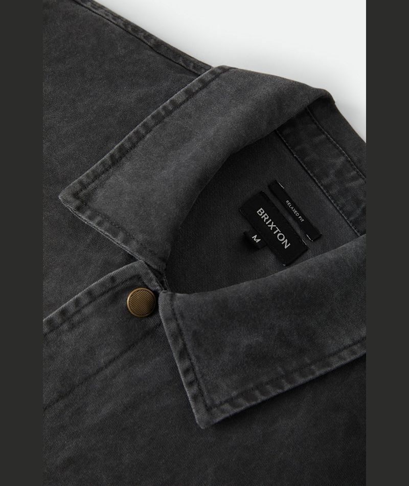 Brixton Painters Jacket - Washed Black