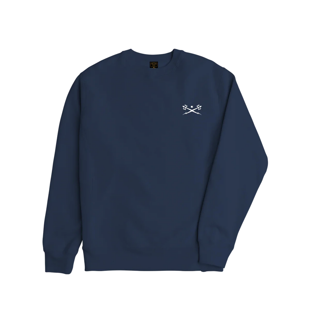 Dark Seas Go-To Crew Fleece - Navy