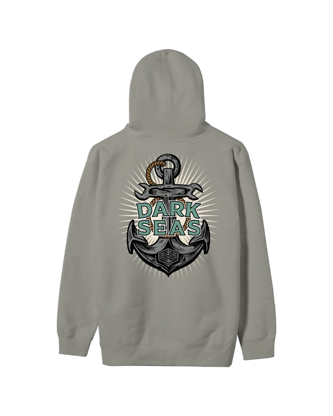 Dark Seas Anchorage Fleece PO - Smoke