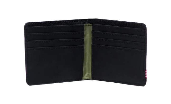 Herschel Roy Quilted Capsule Wallet - Black Tonal